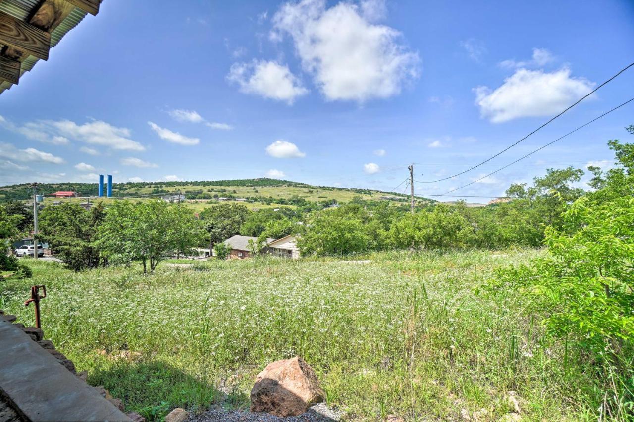 Enchanting Hilltop Cottage In Medicine Park! Εξωτερικό φωτογραφία
